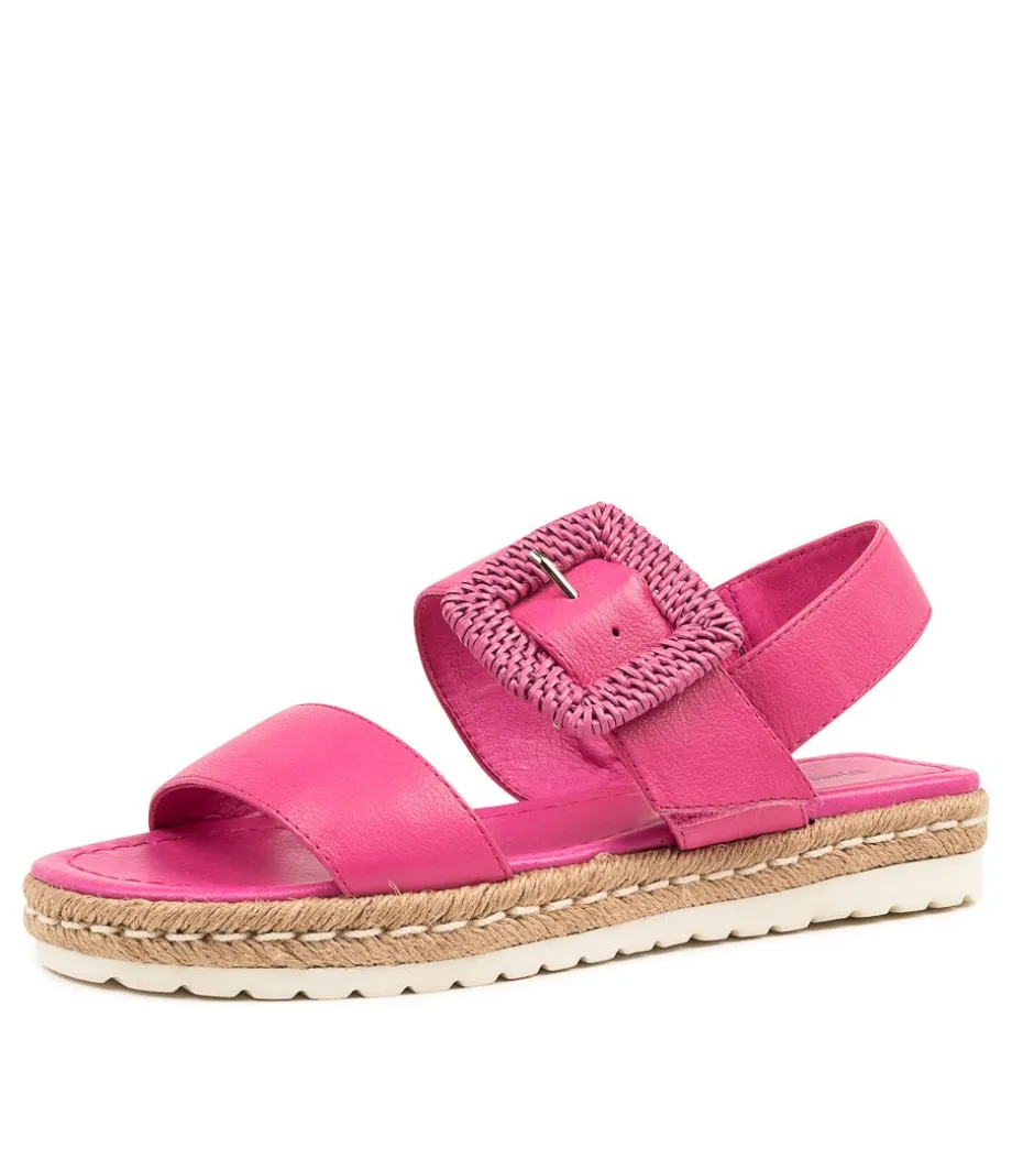 Silas Fuchsia-Leather