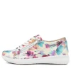 Solar Xf Pansy Floral Leather Sneakers