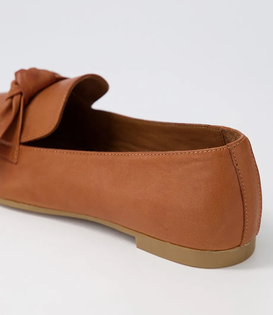 Starna Tan Leather Loafers