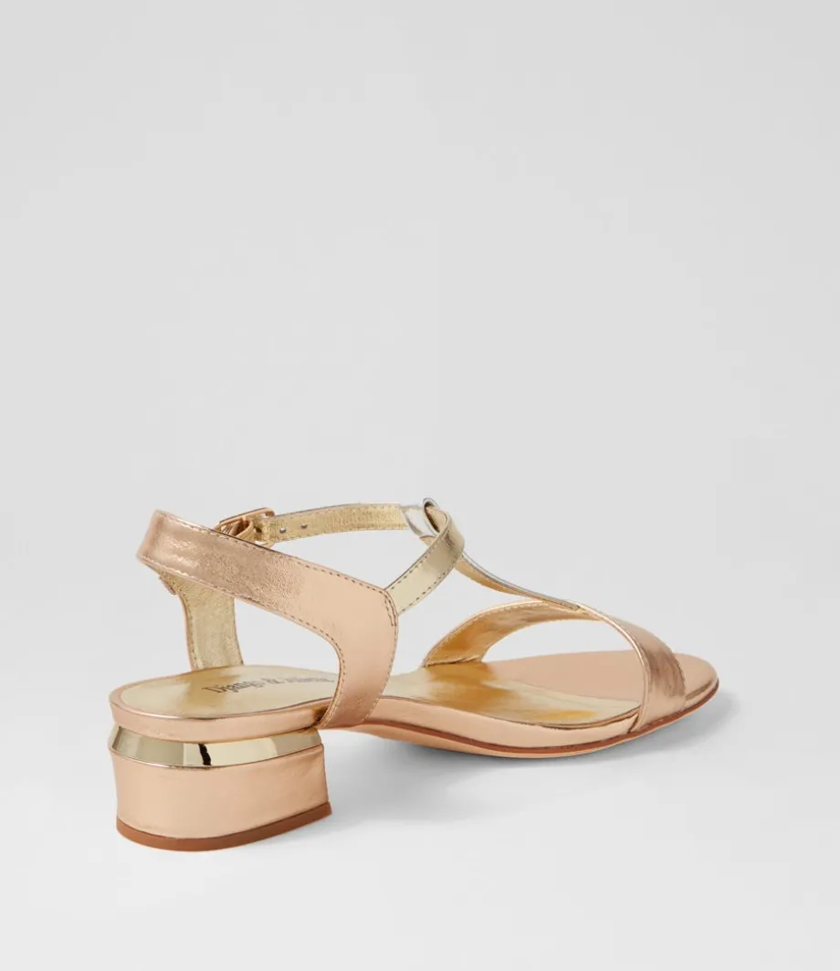 Taner Metallic Multi Sandals