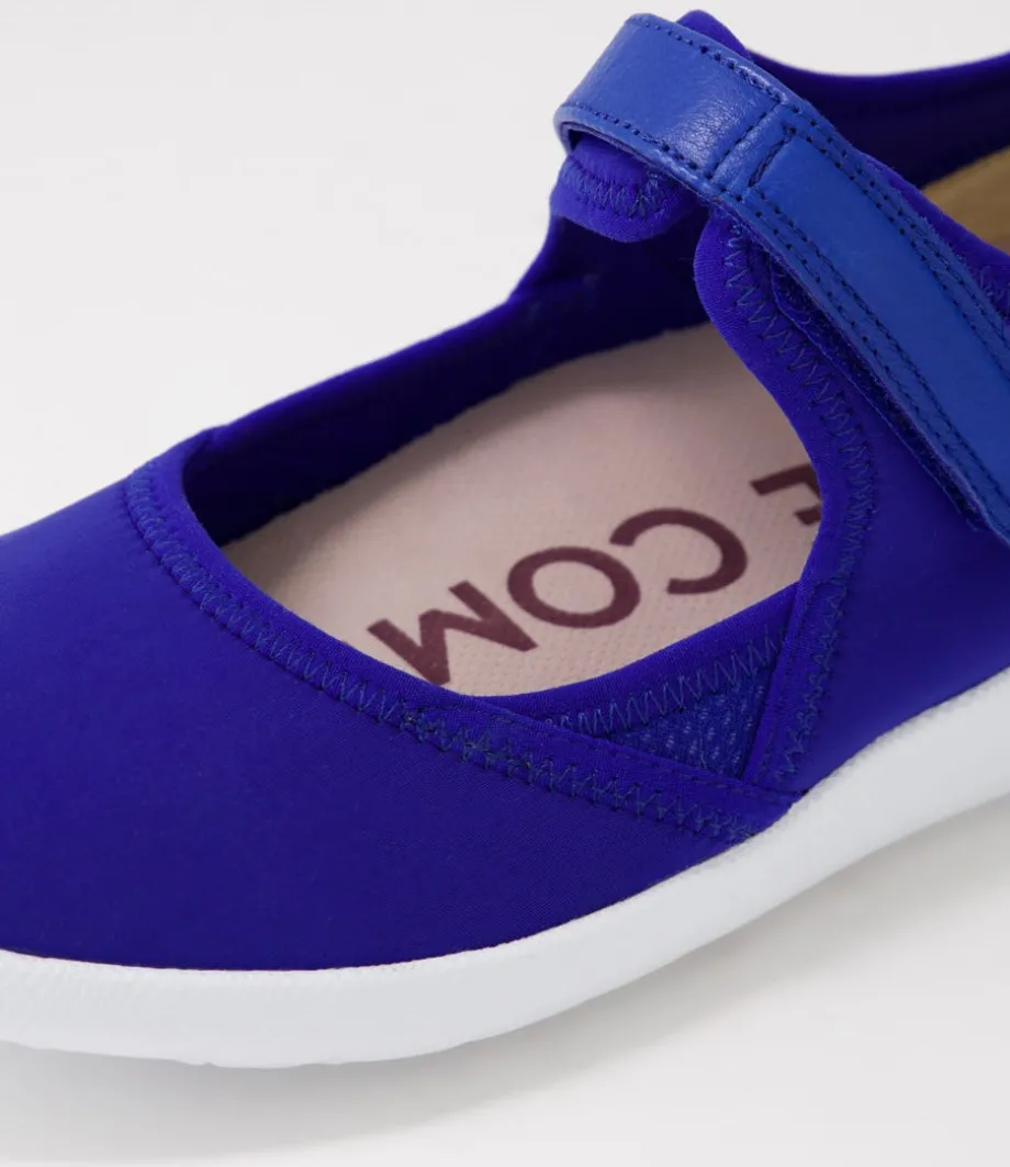 Ushery Xf Cobalt Neoprene Sneakers