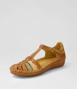 Vallarta 43 Brandy Leather Flat Shoes