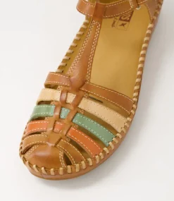 Vallarta 43 Brandy Leather Flat Shoes