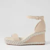 Vangie Almond Leather Sandals
