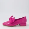 Varva Fuchsia Patent Suede Heels