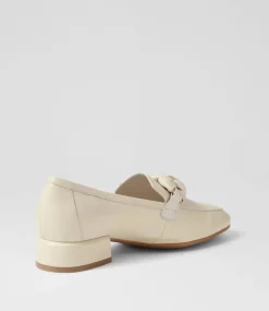Viserys Almond Leather Heels