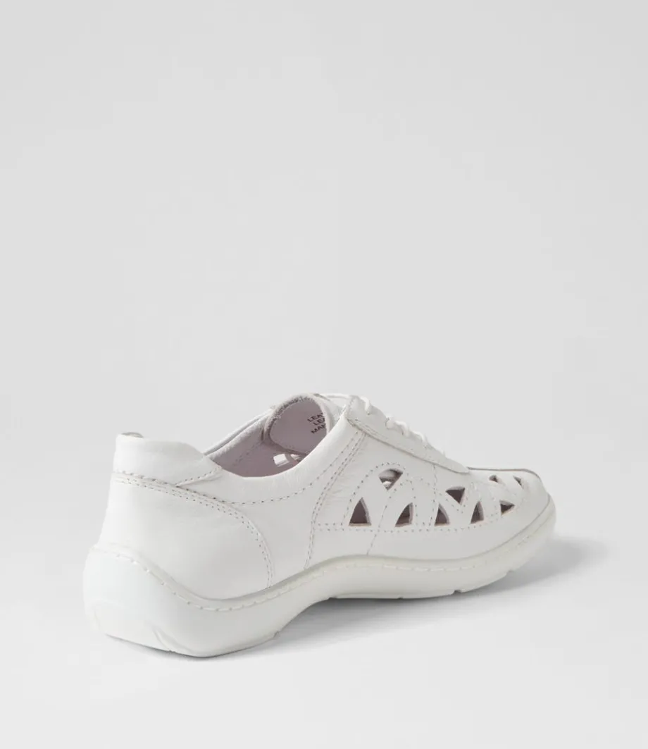 Watkin Xf White Leather Sneakers