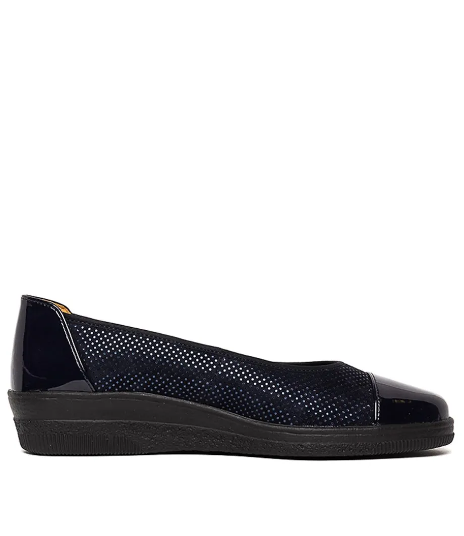 Yvonne Ocean Patent-Suede